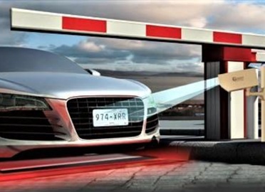 Lector de patente vehicular